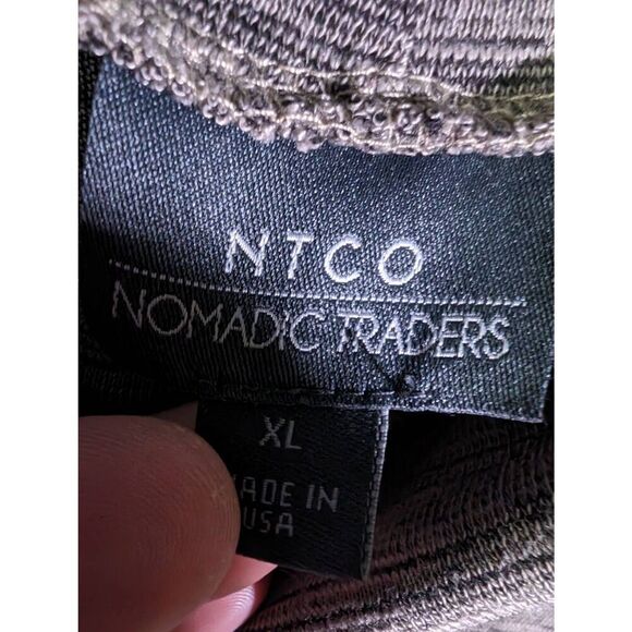 NTCO Nomadic Traders Long Sleeves Gray Turtleneck Size XL - Picture 3 of 5